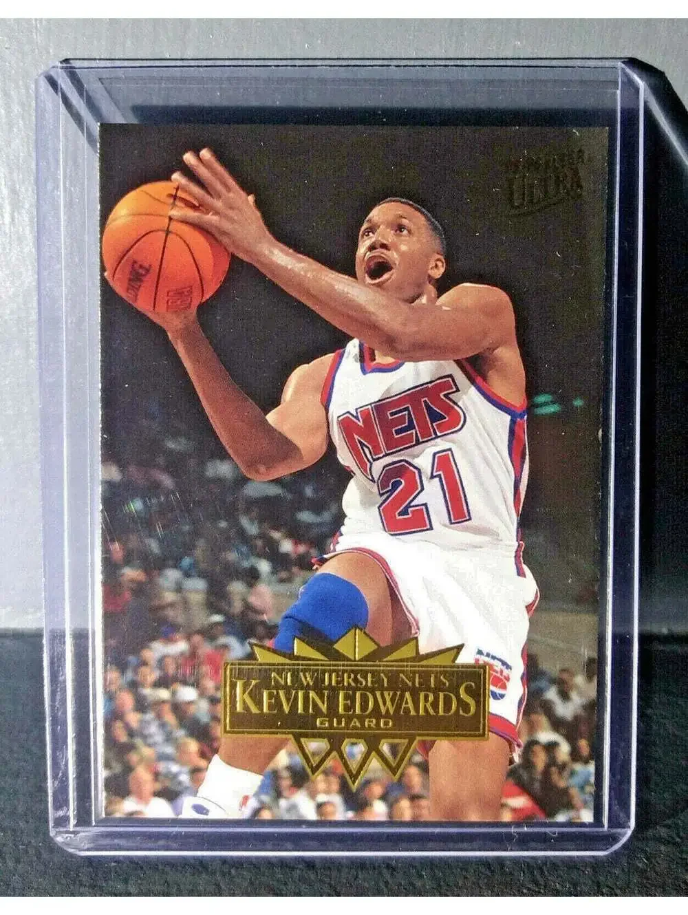 1995-96 Kevin Edwards Fleer Ultra #230 Basketball Card